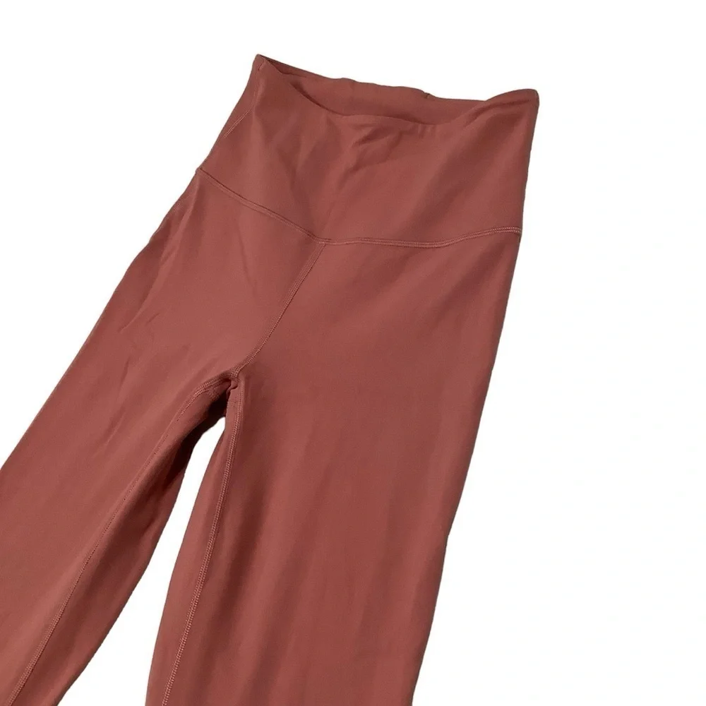 Lululemon Groove Pant Flare Super High-Rise Sz 4 Spiced Chai